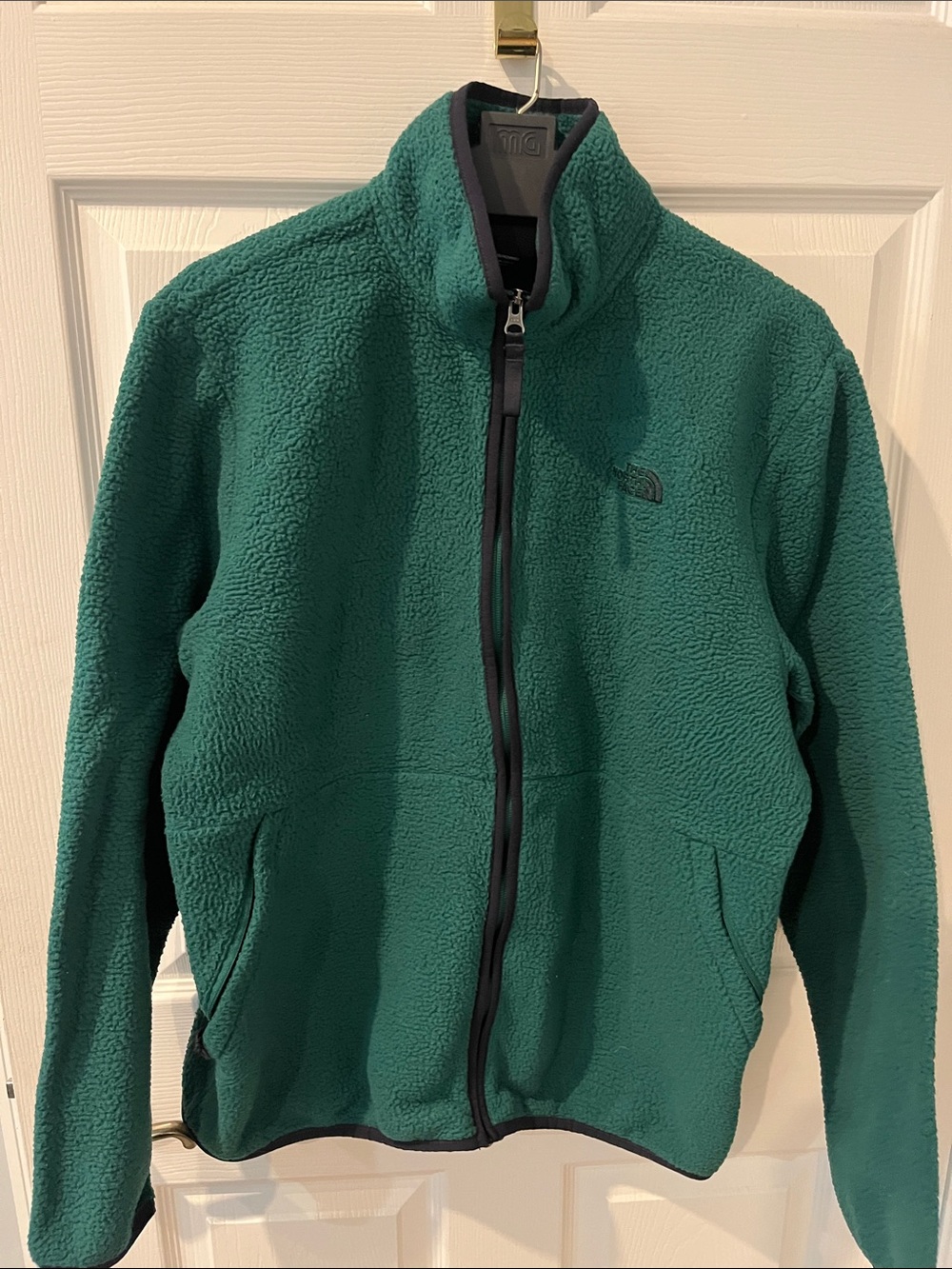 The North Face Green Fleece Full-Zip Jacket